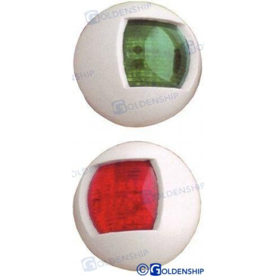 PAR LUCES NAVEGACIÓN LED REDONDA (Lateral)