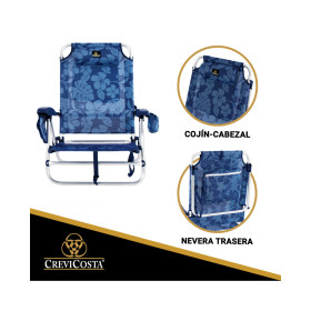 SILLA REFORZADA BAJA 9 CON NEVERA