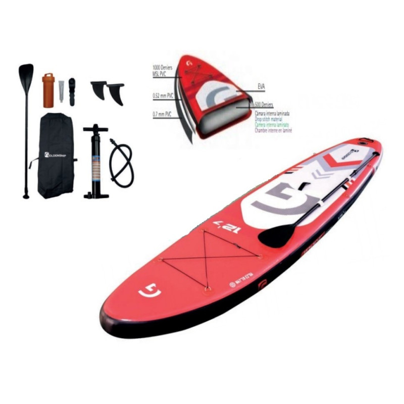 TABLA PADDLE SURF ROJA TABLA PADDLE SURF ROJA