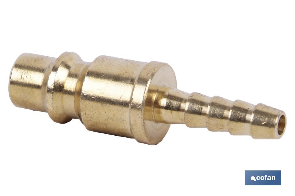 CONECTOR AIRE ESPIGA TUBO 10 MM GRAN CAUDAL