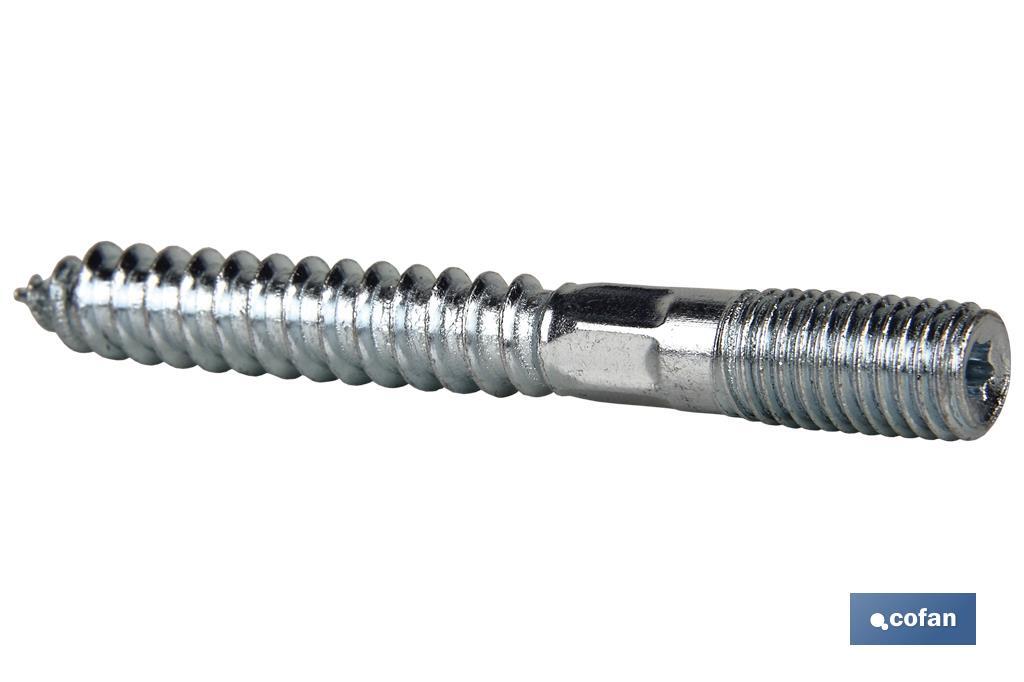 ESPARRAGO DOBLE ROSCA CINCADO HUELLA TORX M10X120