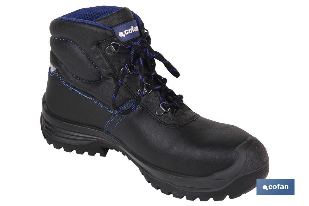 BOTA PIEL NEGRO S3 MODELO ISKUR T 38