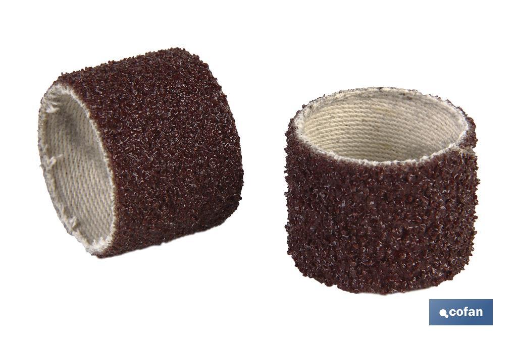 MANGUITO ABRASIVO DE LIJA 22X20 G-50 (PACK: 100 UDS)