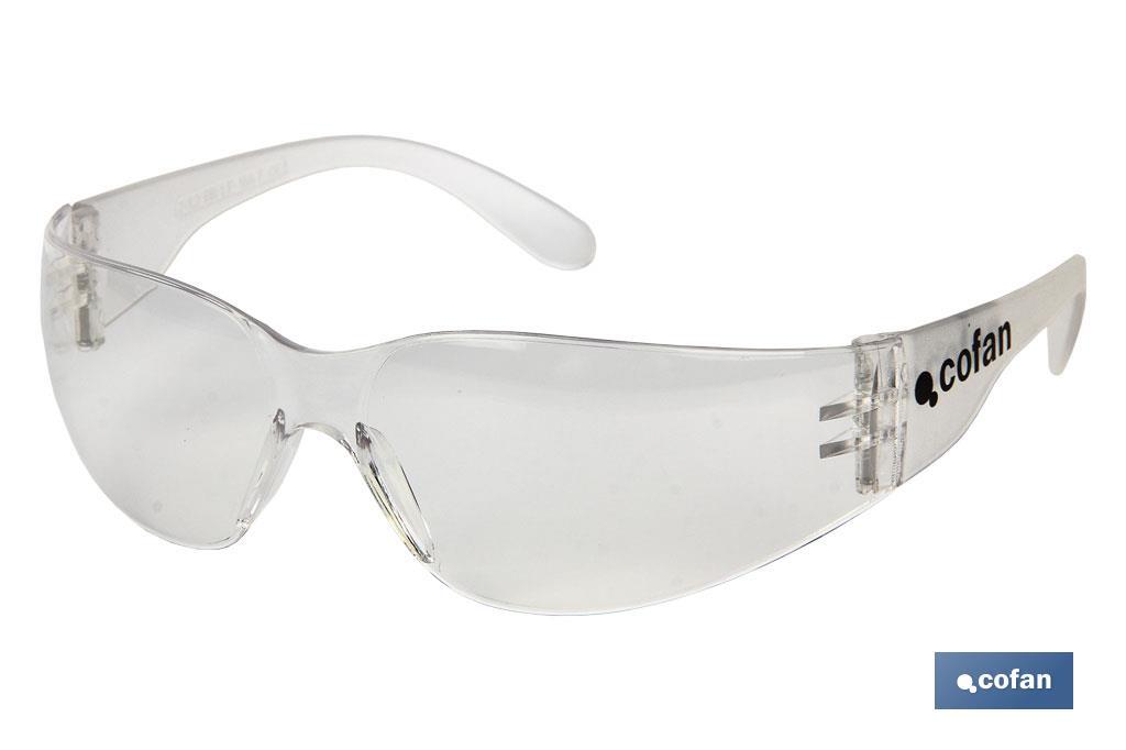 GAFAS SEGURIDAD UV PROTECTION (PACK: 1 UDS)