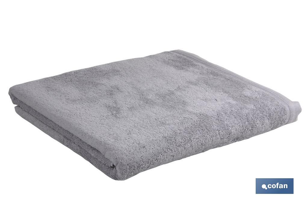 Toalla de tocador Modelo Perlan | Color Gris perla | 100% algodón | Gramaje 580 g/m² | Medidas 30 x 50 cm